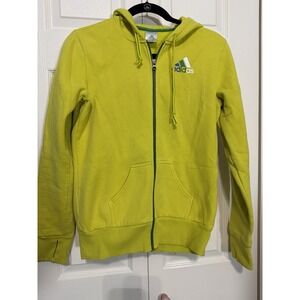 Adidas Women's Jacket Bright‎ Green Size Small